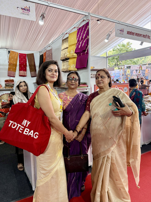 Connecting with Women Entrepreneurs at Aakansha Haat Lucknow 2024